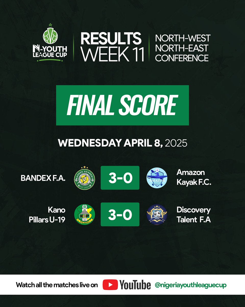 Nigeria Youth League Cup tweet media