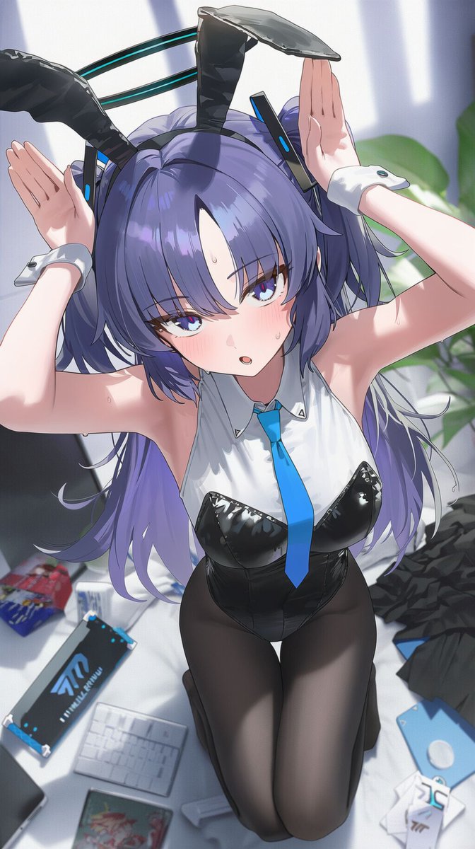 chis4to_sub's tweet photo. うさぎユウカ           
                                                                                                                                                                                                                                                                                          
sfwイラスト