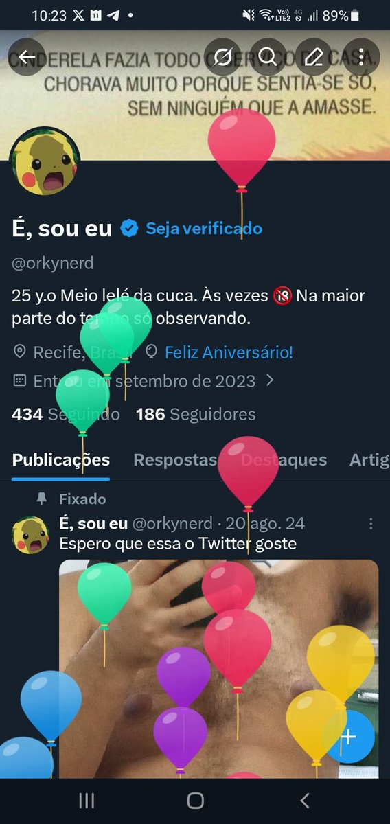 É, sou eu tweet media