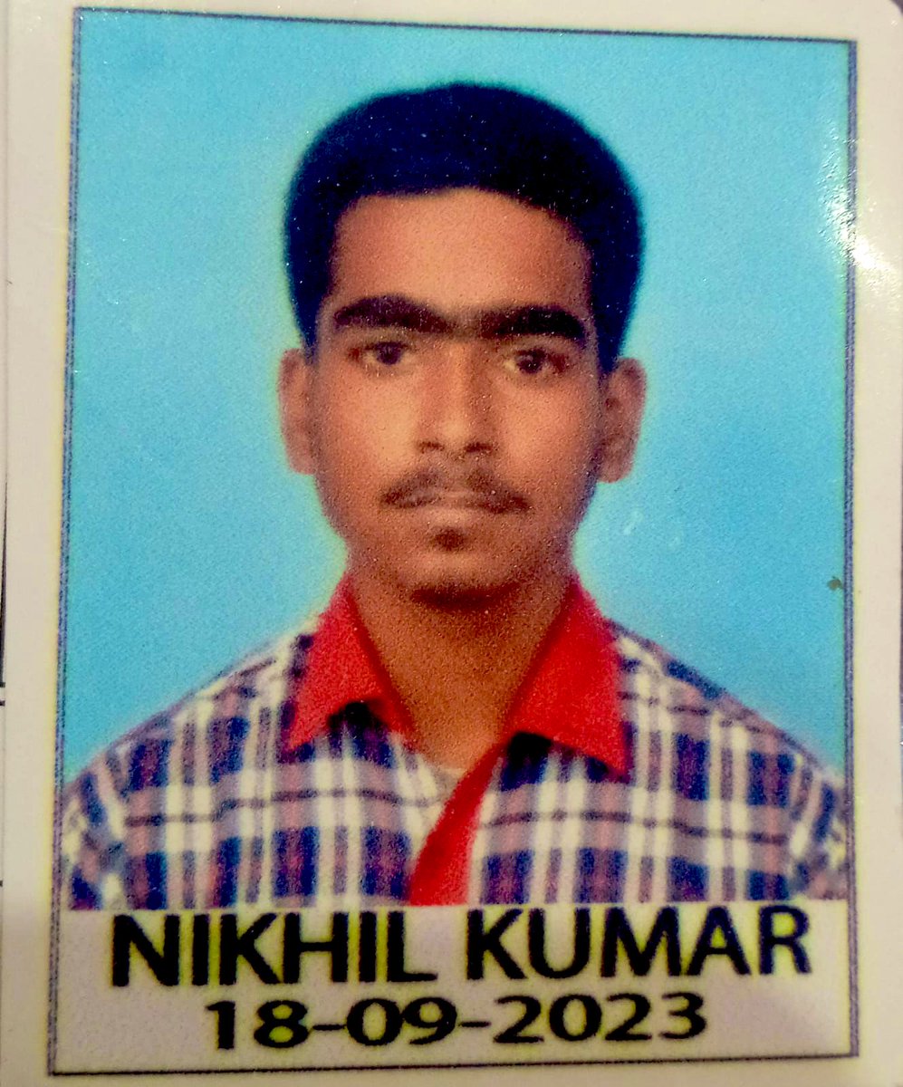 Nikhil Kumar (XII-A batch of 2026-27)
participated in KVS NATIONAL Rashtriya Bal Vigyan Pradarshni (RVBP) 2026.

<a href="/KVS_HQ/">Kendriya Vidyalaya Sangathan</a> <a href="/ChandM2008/">Dinesh Chand Meena</a>