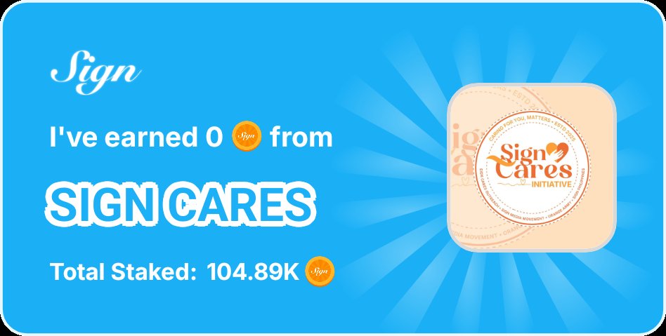 signderman1914's tweet image. Lets STAKE.. 

JOIN SIGN CARES CLAN

Already proven.
Still hungry.
Still building.
SIGN CARES is just getting started.