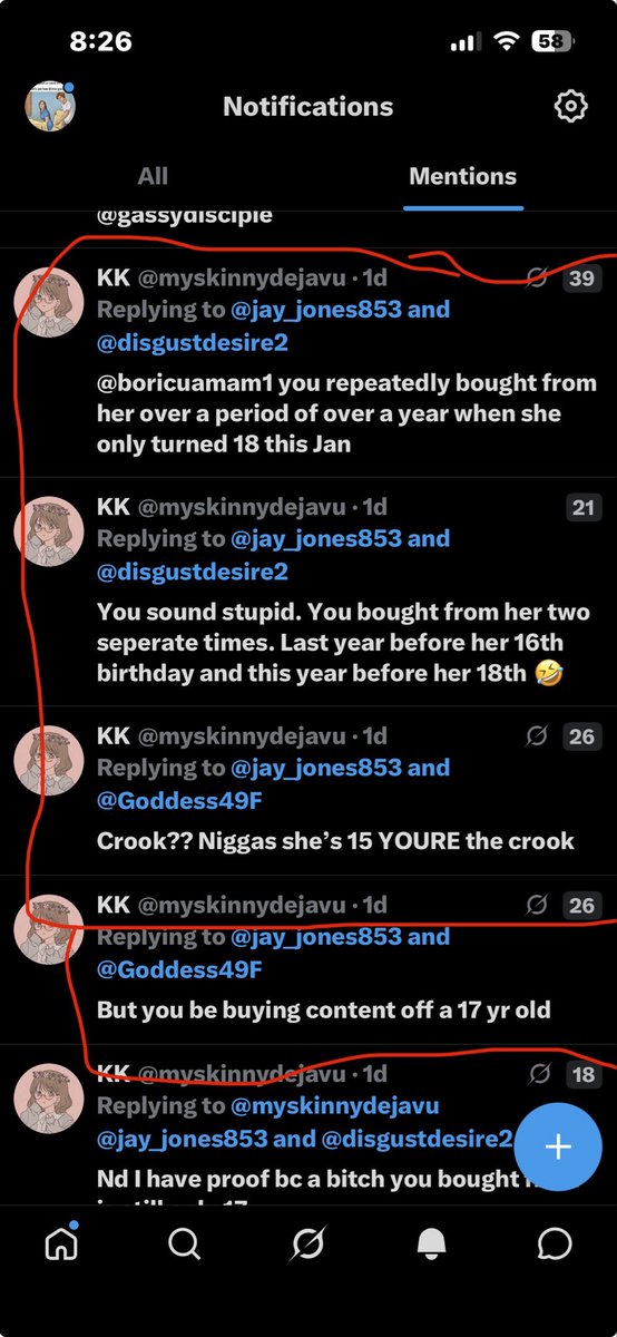 jay_jones853's tweet photo. @myskinnydejavu @disgustdesire2 This is how retarded you are https://t.co/6RMjwDdM3p