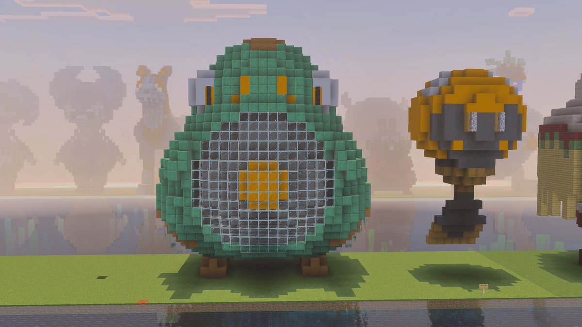sleinyboy's tweet image. Bellibolt

#pokemonart #minecraftbuilding #bellibolt #ハラバリ #pokemonstatue