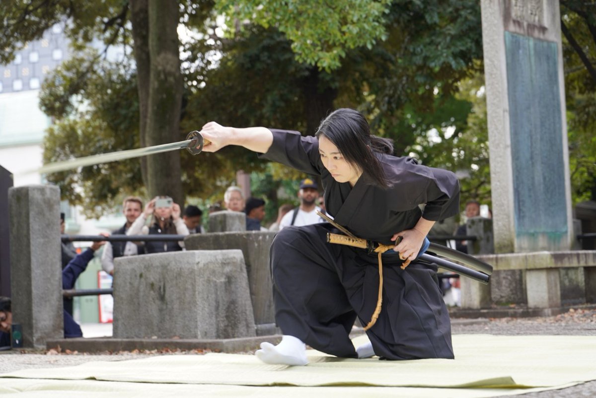 古武術の天心流 tweet media