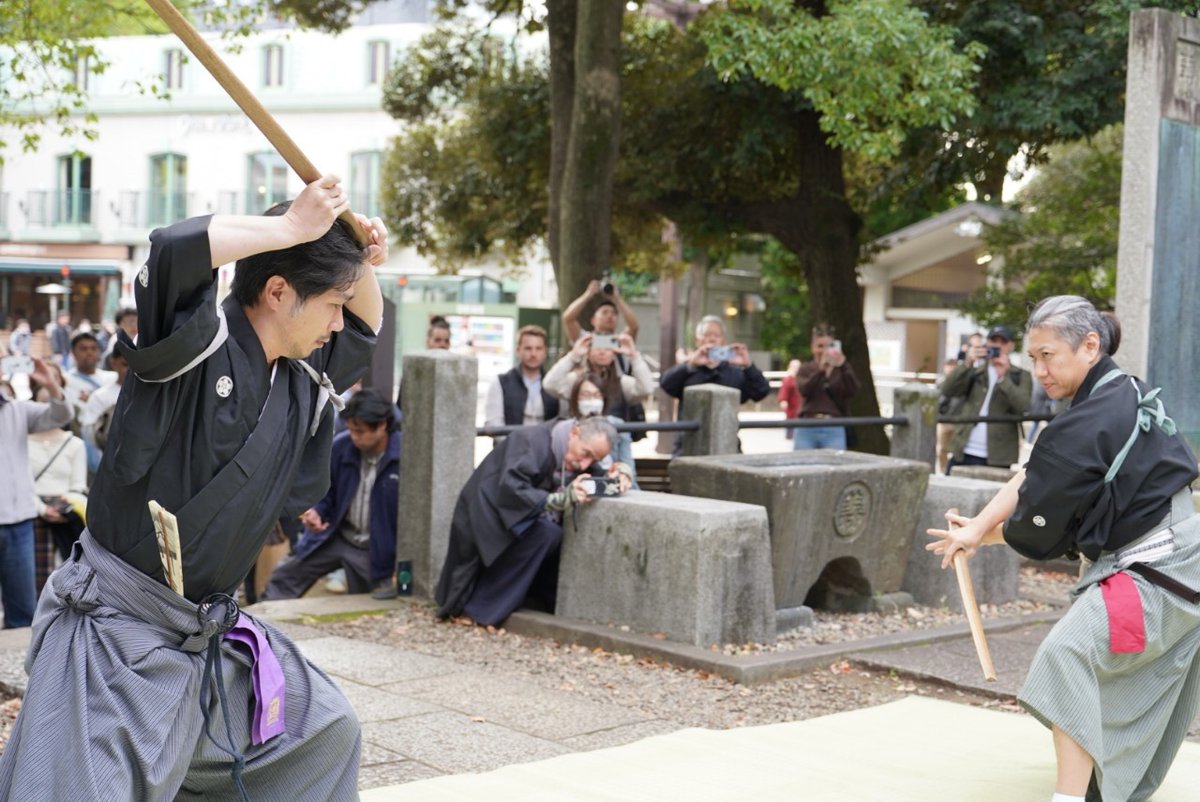 古武術の天心流 tweet media