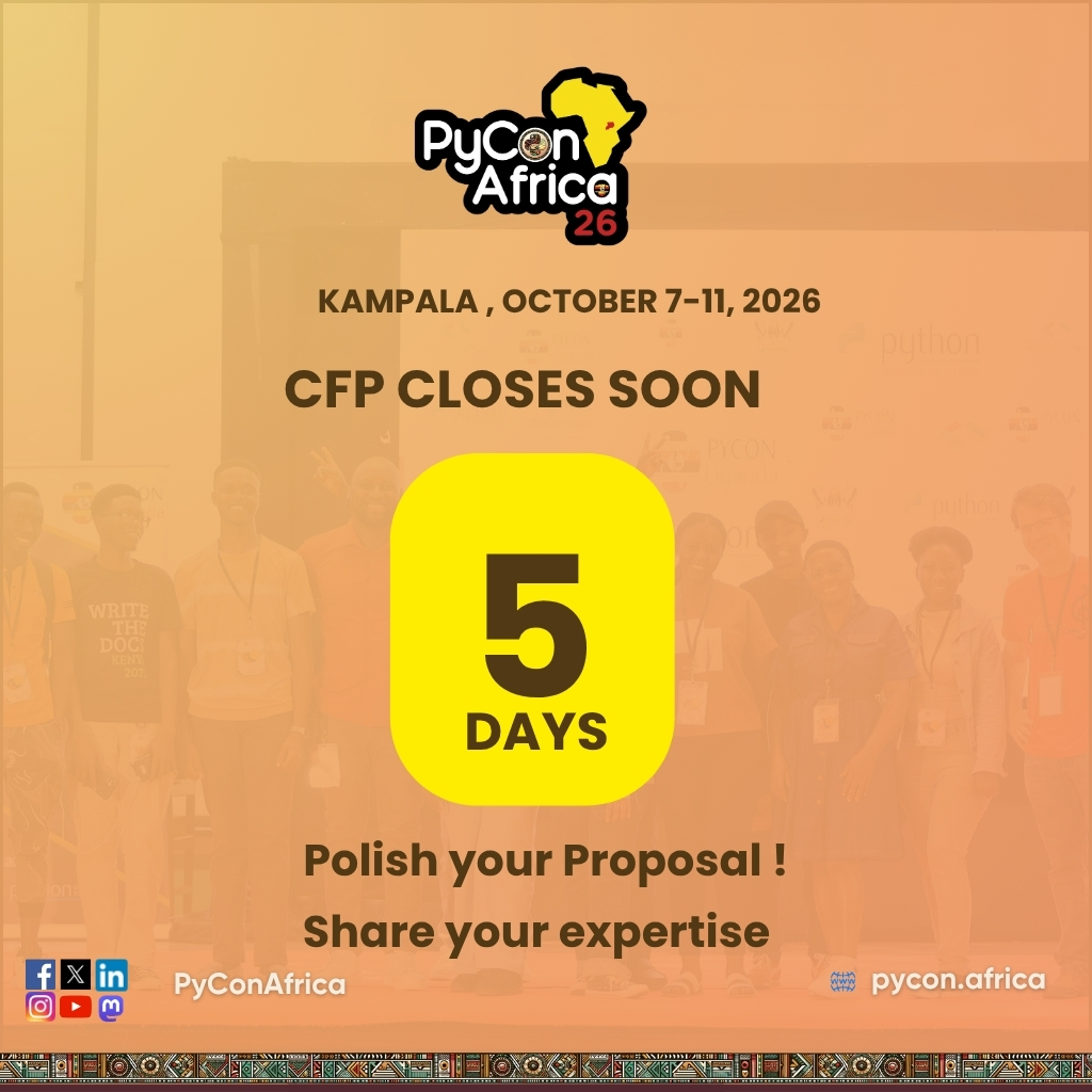Pycon Africa tweet media