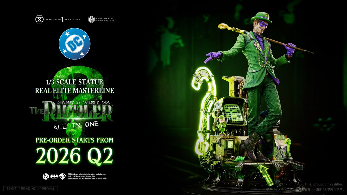 XMStudiosGH's tweet image. Prime 1 Studio "NEXT LEVEL SHOWCASE XVII: VISIONS OF THE REALMS" is over! Take a look at all new showed pieces coming soon for Pre-Order.

● Watch the Event on demand:
youtube.com/watch?v=vAseEs…

#Prime1Studio #GHeroes #NLSXVII #OnlineEvent