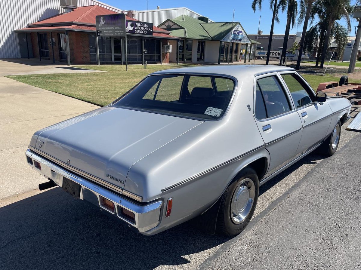Can you guess what year this car is from based on the picture?