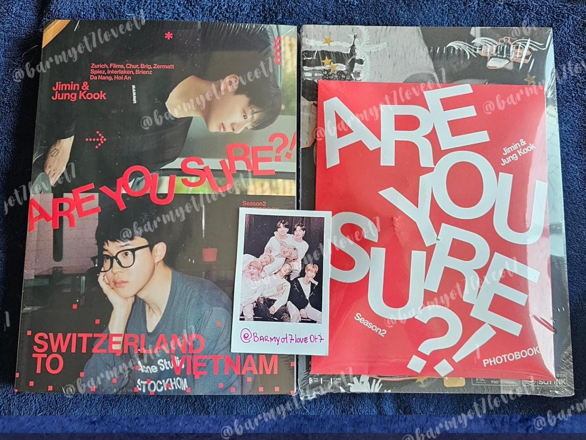 🔥 ÚLTIMA UNIDADE DISPONÍVEL! 🔥
🌊 BTS Photobook: ARE YOU SURE?! 🌊
✨ Novo | Lacrado | Oficial
💰 R$ 350,00
🇧🇷 Venda Nacional (Pronta entrega!)
💳 Pagamento: Pix
🚚 Frete: Super Frete
⚠️ Sem reservas!
✅ Feedbacks no fixado.
📩 Infos e fotos na DM!
#BTS #AreYouSure #jikooks