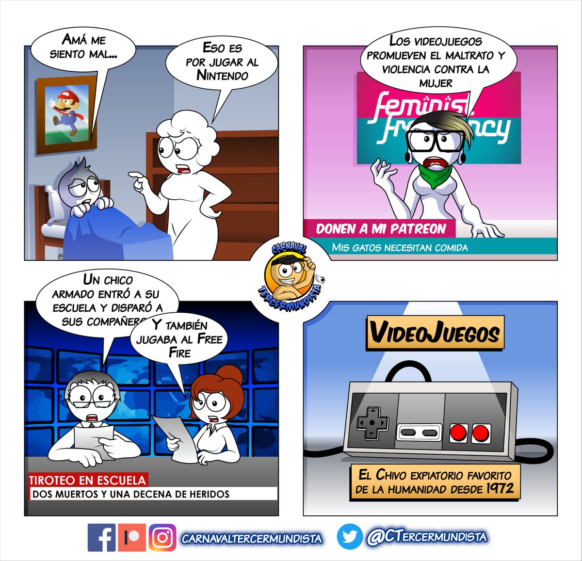 Carnaval Tercermundista tweet media