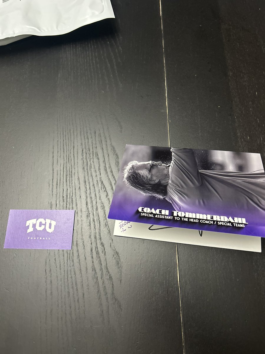 Jacob_luepann's tweet photo. Thank you to @MTommerdahl for the personal written letter! Can’t wait to come out there and showcase what I can do!

@HKA_Tanalski @EdgewaterFB @coachpsb @TCUFootball @TommyWhitted @kt_recruiting @redford_jones19 @KohlsKicking 
@DylanBarnas @shanee_mc https://t.co/IM4IxfKjRI