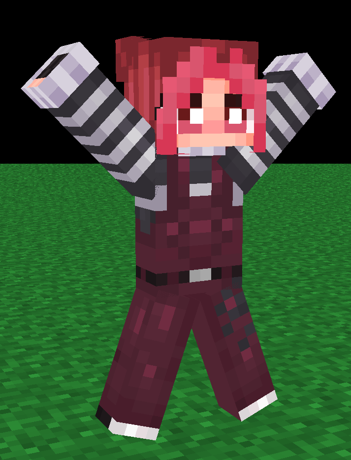 MercuryIsMee's tweet photo. Haiii I made myself a new Minecraft skin :D it turned out so cutieful
I plan to make more outfits too 
#minecraft https://t.co/Ny2FMF2oGV