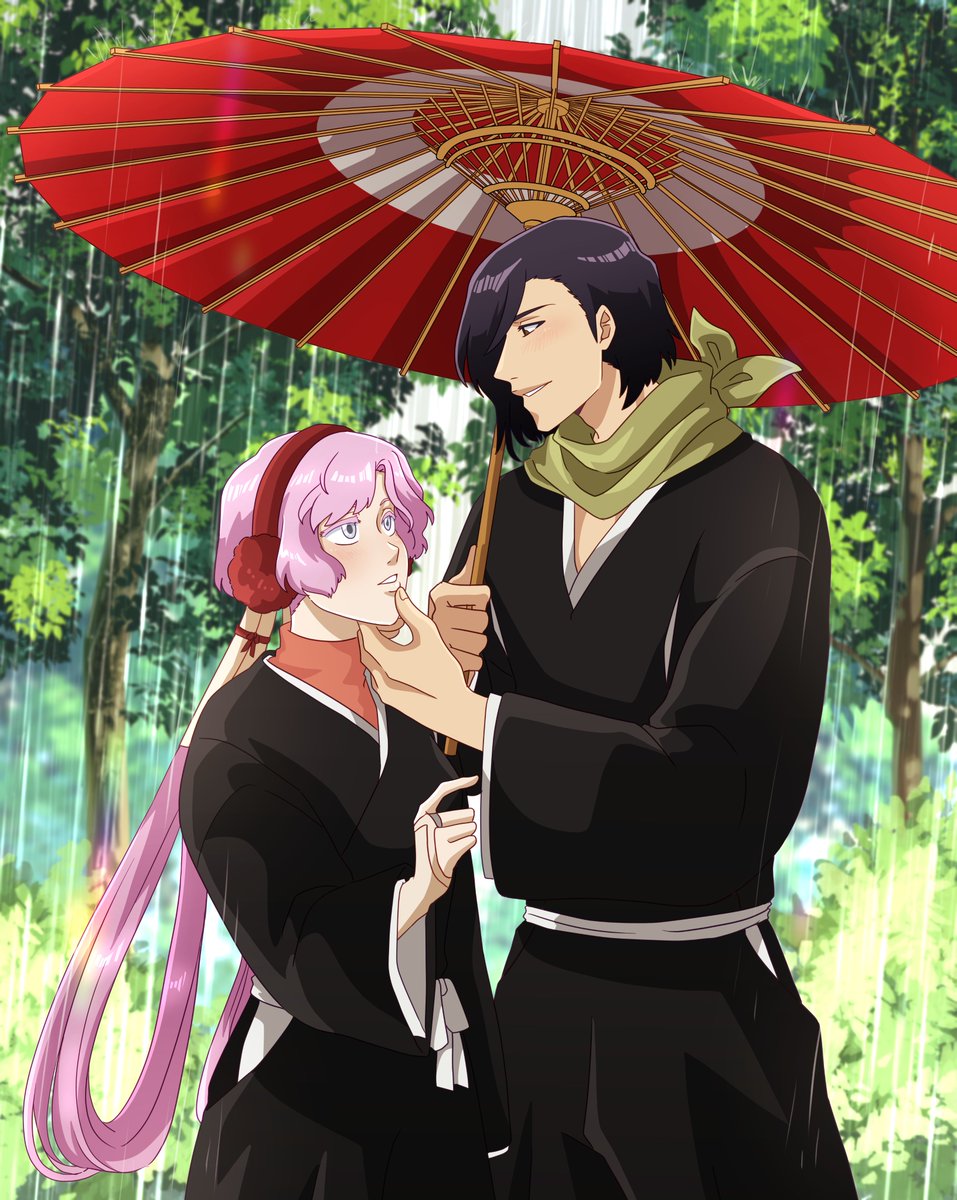 🦅🐇 asuruma | #脱色夢 #bleachoc

"You klutz. I knew you would forget an umbrella"
"Asuka. How did you know I was here-"
"I just do, okay? Come on, won't want you being sick with a cold now."

🎨 <a href="/KikiTaiga/">Kiki Taiga</a>