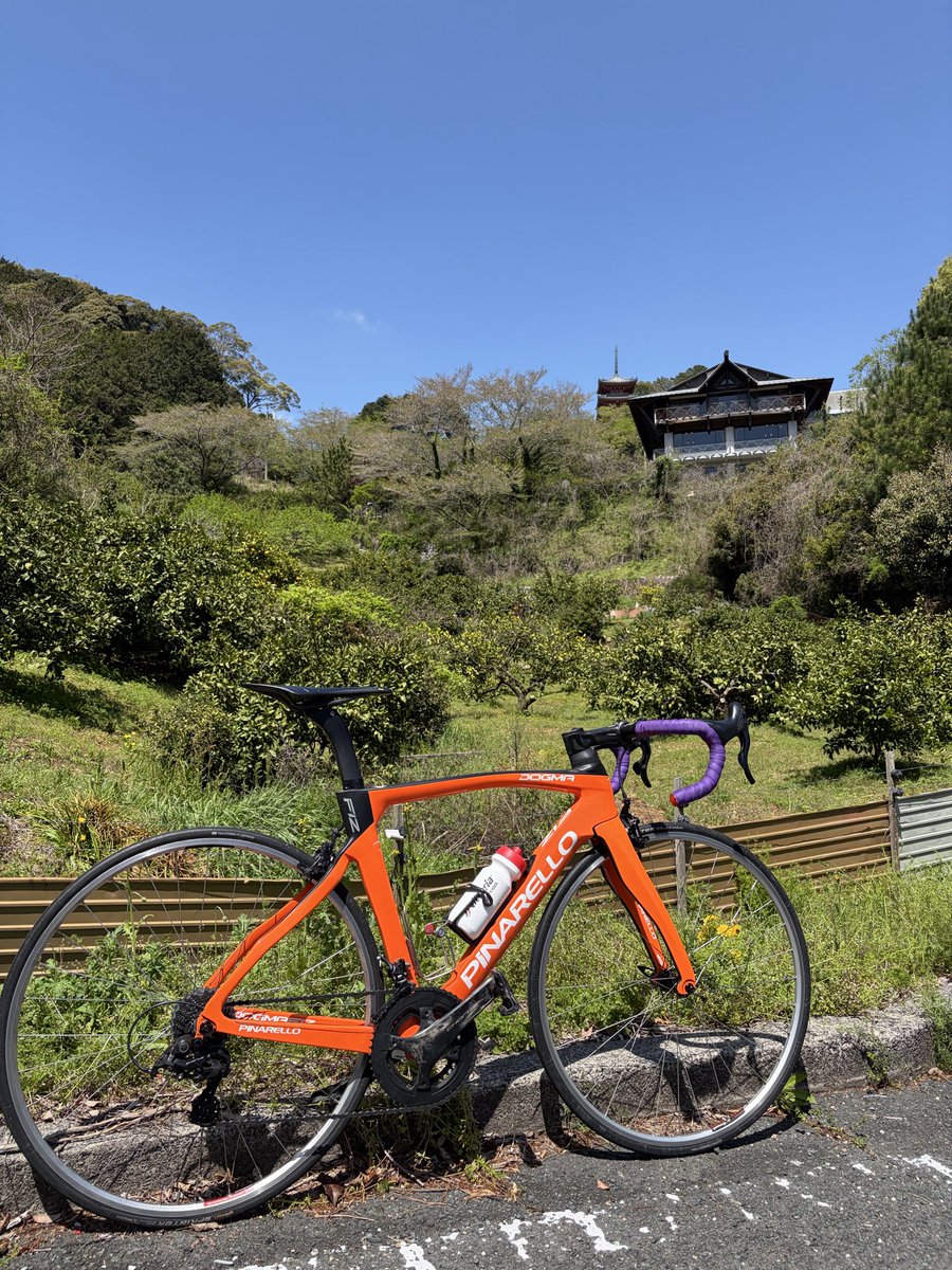 variant2064's tweet photo. 今日は、奥山浜名湖➕奥山高原ヒルクライムを強風の中やり遂げた🚴 https://t.co/BiaxDKAtni