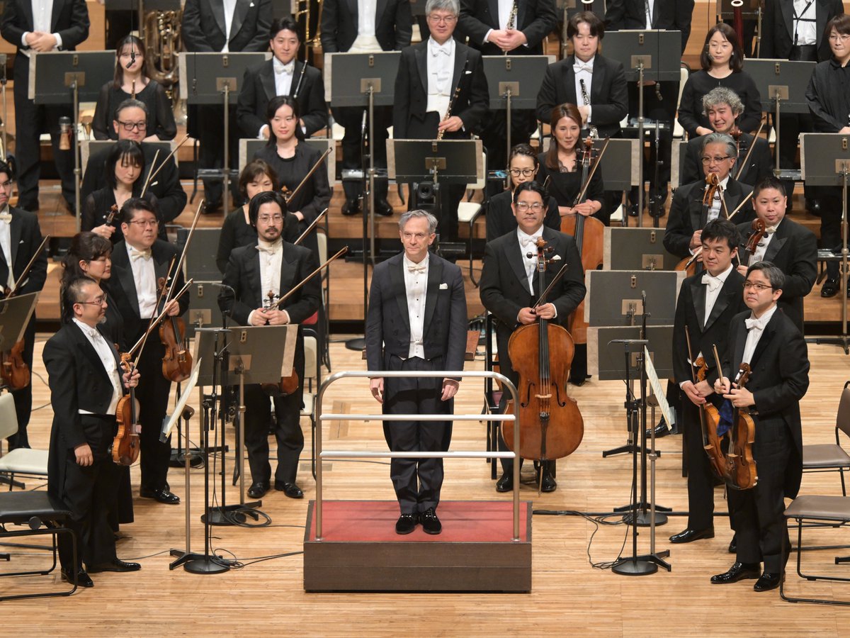 #N響 第2060回 定期公演 Aプログラム
2026年4月11日(土)
NHKホール

#nhkso #FabioLuisi #Bruckner

指揮：ファビオ・ルイージ

ブルックナー／交響曲 第9番 ニ短調

ファビオ・ルイージ指揮でお贈りした、4月最初の定期公演Aプログラム1日目が終演しました🎶