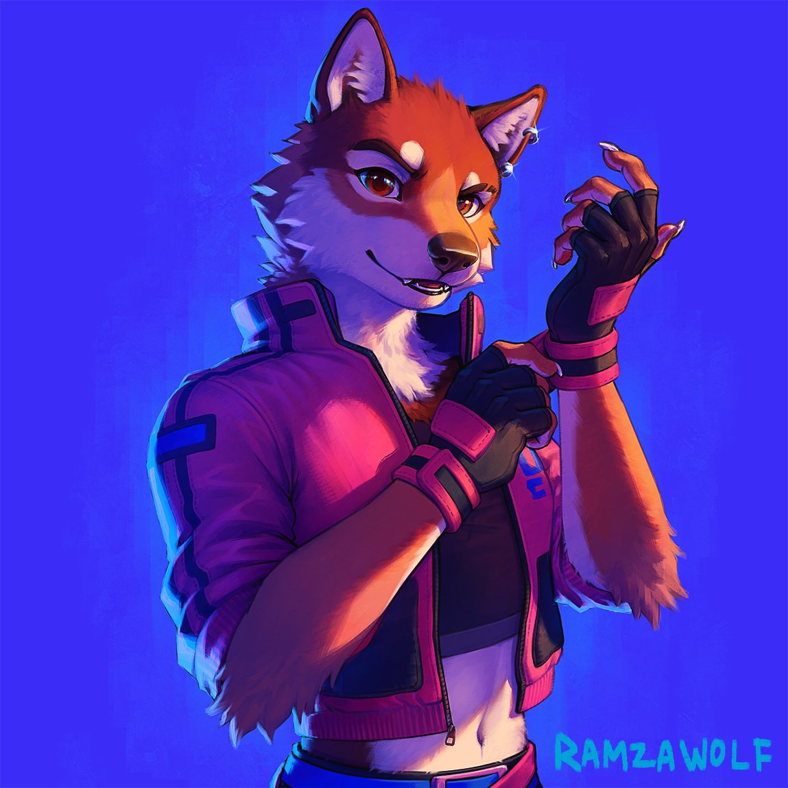RamzaWolf's tweet photo. Commission for @Shibe_Bun ! Thank you! https://t.co/QEAgBguPsO