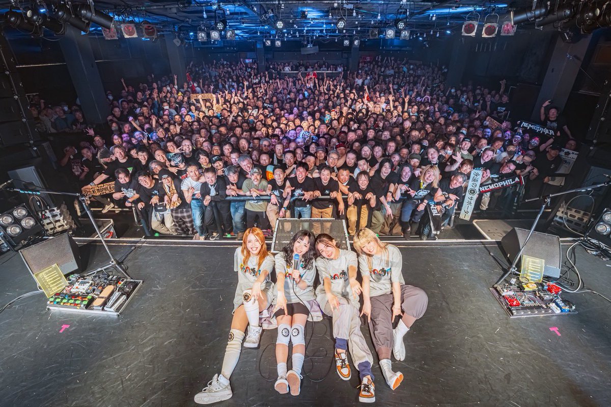 NEMOPHILA_band's tweet image. 本日は、
NEMOPHILA 1st EP 五臓 -GOZO-
Release Tour 2026『上弦』
［東京］恵比寿LIQUIDROOM公演

ありがとうございました！！！

ギチギチのフロアに凄まじい熱気🔥
ステージもフロアも激アツな、セミファイナルに相応しいサイコーな夜でした🌓