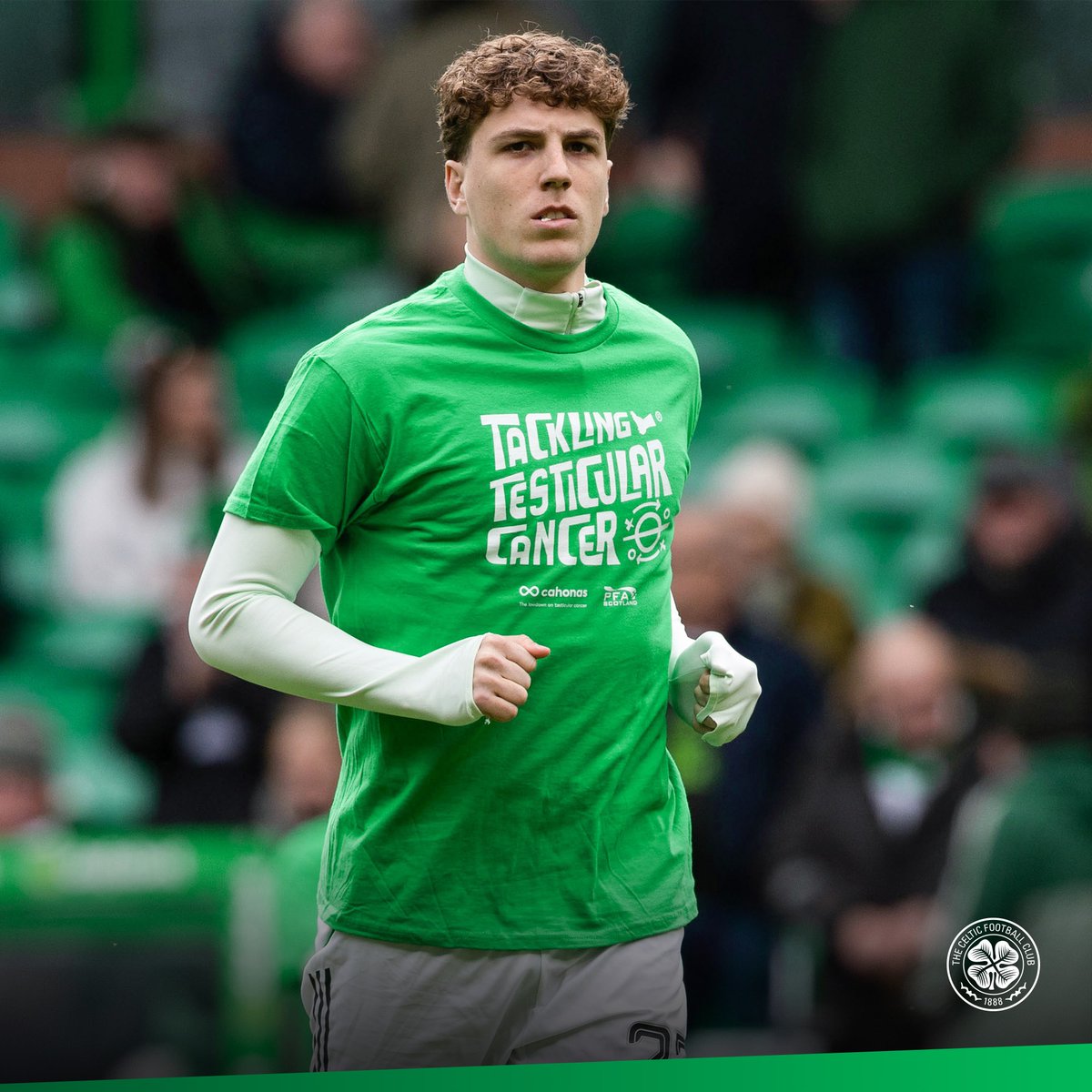 CelticFC's tweet photo. Supporting #TacklingTesticularCancer today.
 
Know your body. Check yourself. Speak up.
 
@CahonasScotland | @PFAScotland | #CelticFC🍀