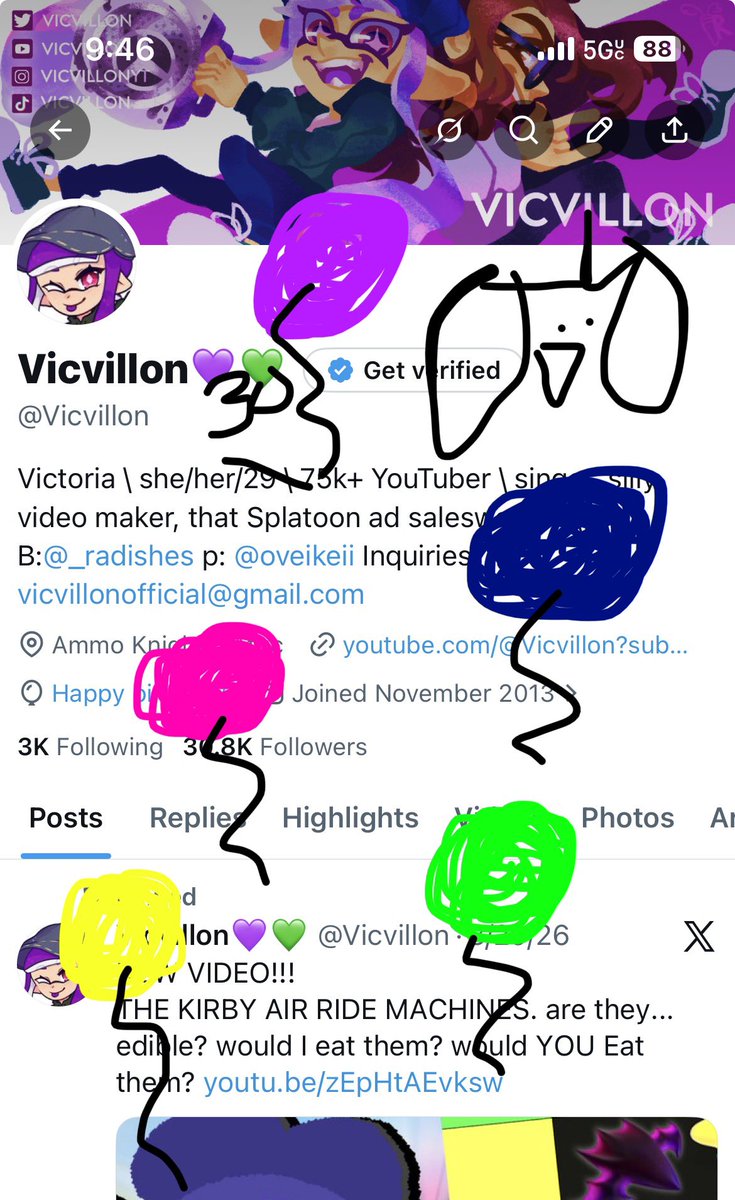 Vicvillon💜💚 tweet media