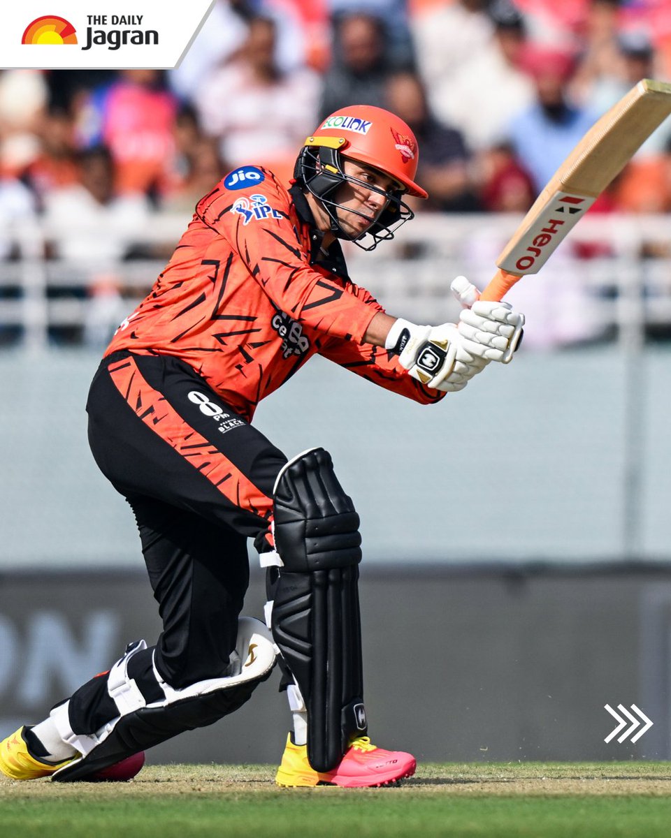 TheDailyJagran's tweet image. #InPics | PBKS vs SRH IPL 2026: Abhishek Sharma, who is currently the world's No. 1 T20I batter, has scripted history as he has become the first batter to have smashed five quick half-centuries in this tournament off just 20 balls.

The youngster is currently representing