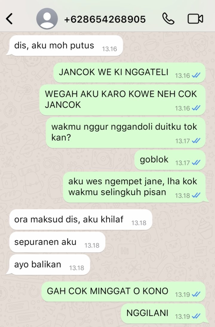 junanotfound's tweet image. #sunnote bahasa jawa few tweet au.

🎵 di chat mantan