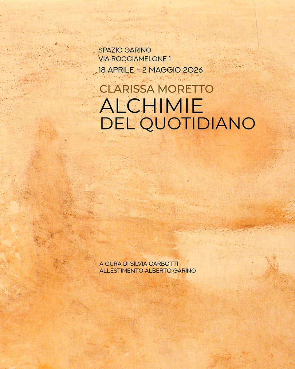 albertogarino's tweet photo. MAU-Spazio Garino
Vernissage sabato 18 aprile ore 18,30
A cura di Silvia Carbotti 
Allestimento Alberto Garino
Progetto grafico Silvia Carbotti https://t.co/8Q1o5Q1lUE