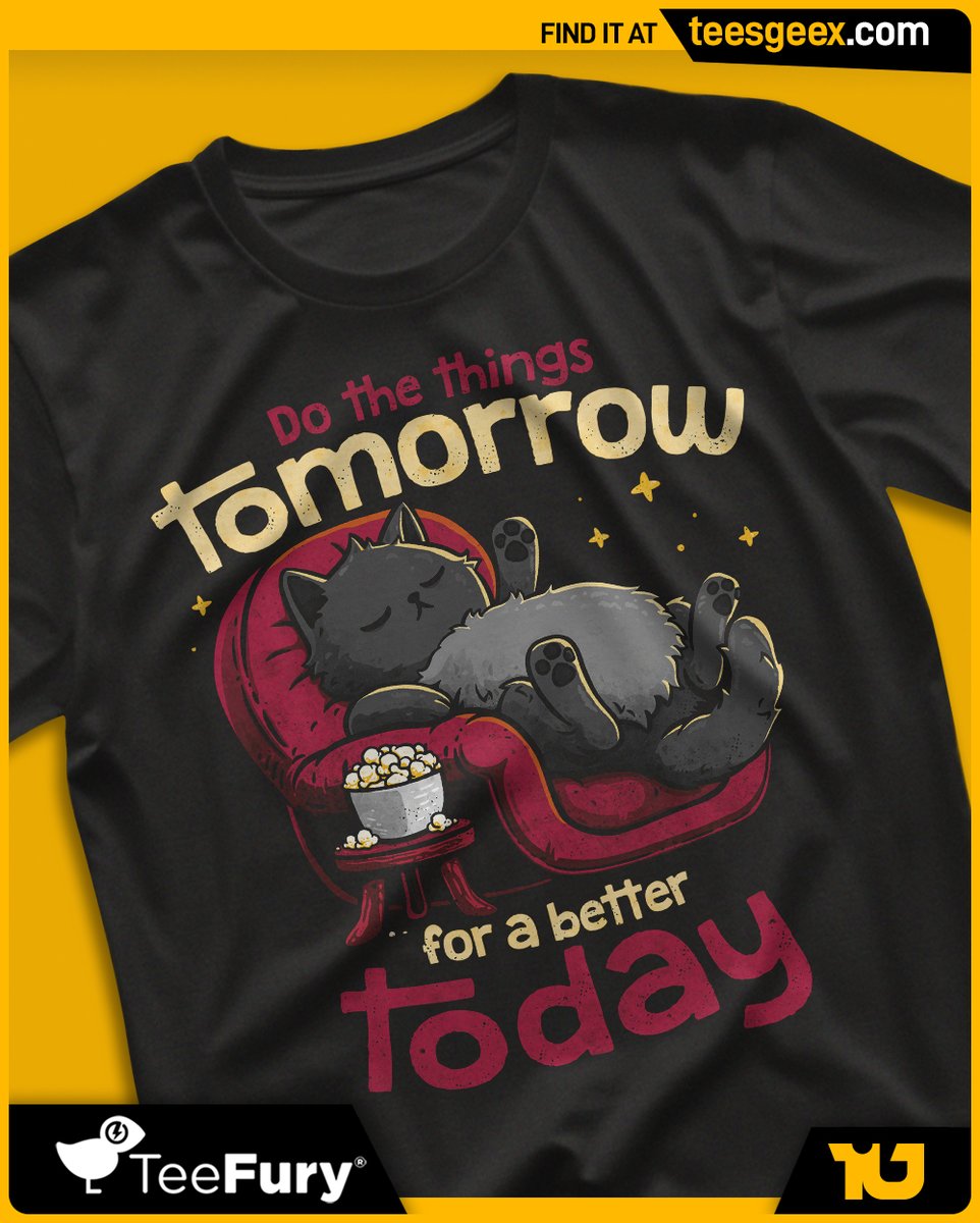 alvaro_teesgeex's tweet image. 🔥New Sale🔥 "A Better Today" is today's #designoftheday on @teefury 

🔸 Find it at teesgeex.com

#tshirtdesign #tshirts #nerdstyle #shirtoftheday #GeekStyle #PopCultureTees