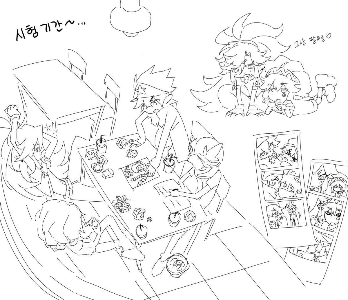 #凹凸世界 시험기간 레카 팔펠