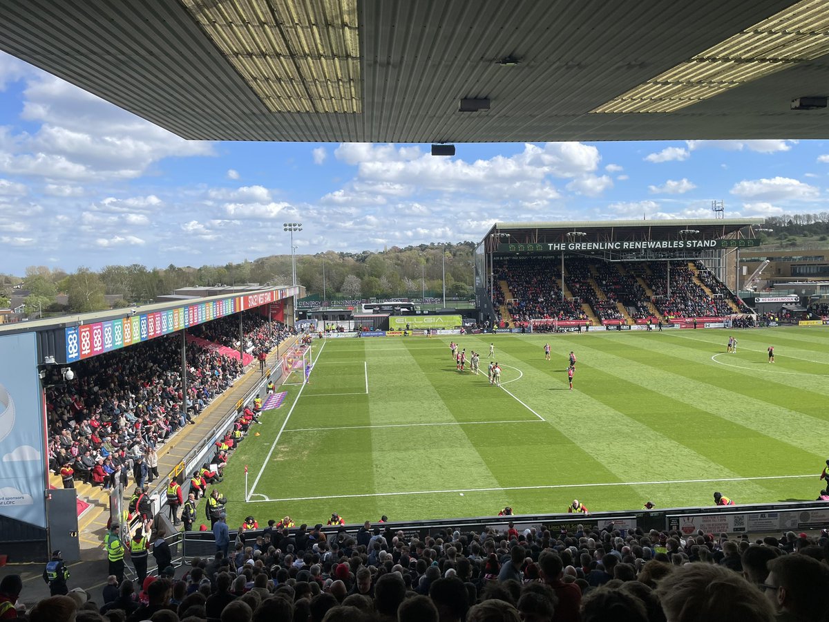 Lincoln City 2-1 Leyton Orient

Three points closer to the title…just!
Another special Jack Moylan strike was followed by a comical own goal before half-time. League One’s top scorer, Dom Ballard, made things interesting, but we hung on.
#LOFC | #WeAreImps | #Imps | #ImpsAsOne