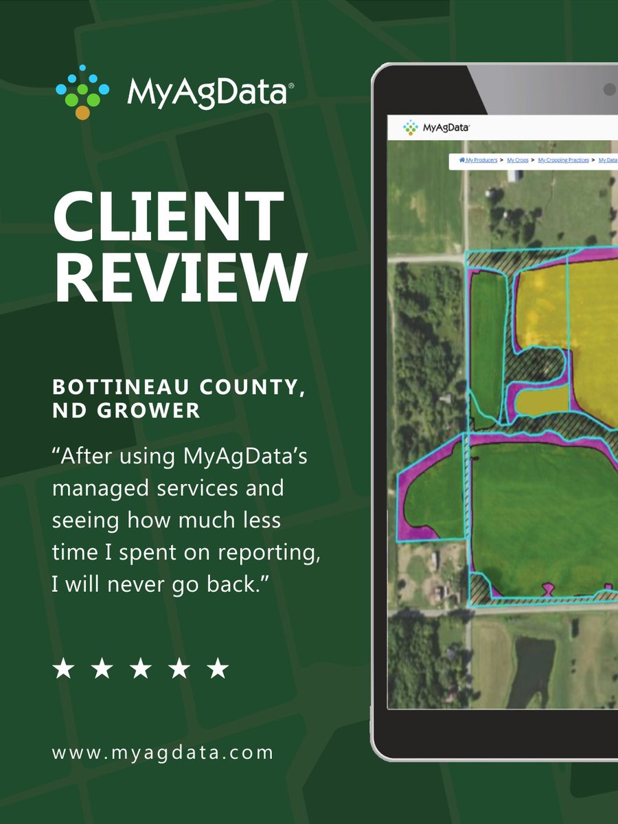 MyAgData's tweet photo. Less time on reporting means more time where it matters most.

With MyAgData, growers are simplifying their reporting and getting valuable time back during the busiest parts of the season.

#MyAgData #FarmData #TimeSavings #FarmLife #AgTechnology https://t.co/6QXLjbuTMh