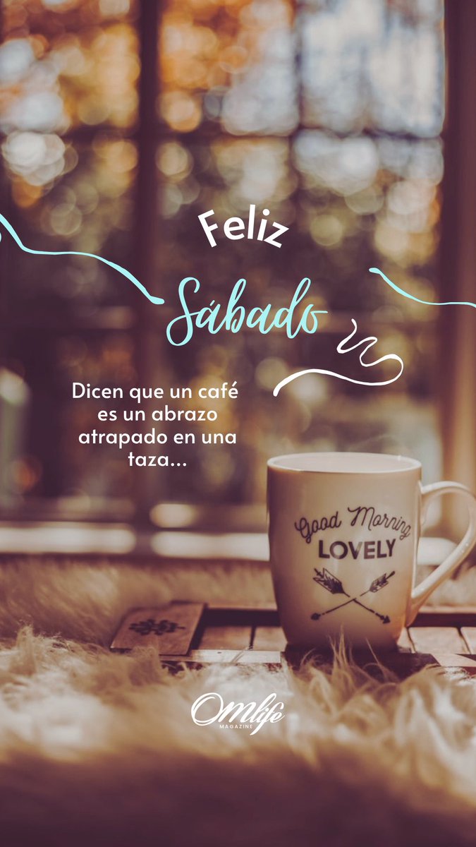 “No hay sueños grandes, hay cafés demasiado cortos…”

#BuenosDías #FelizSábado #FelizFinDeSemana