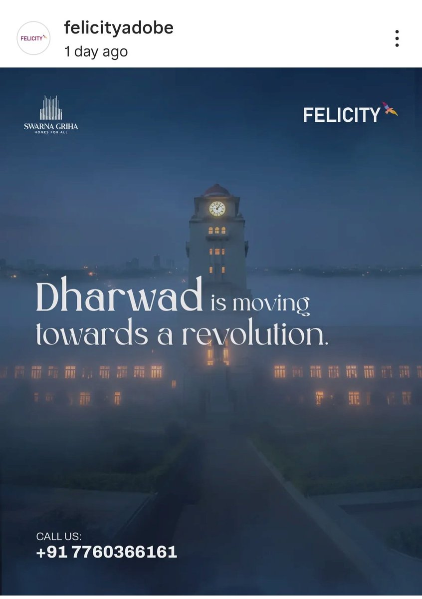 MrRANARAGA's tweet photo. #Dharwad largest Industrial corridors city of North Karnataka .

Centre of #HDB .

In last 3 years Dharwad real estate is on fire mode of Spike. https://t.co/imruJECLG7