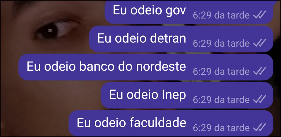 MARII4MIZER's tweet photo. Odeio todos https://t.co/3JQLTka6Wy