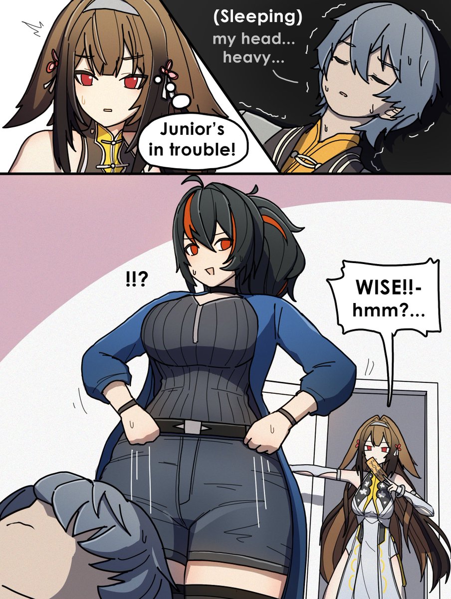 Shunguang swears she saw something else 🧐