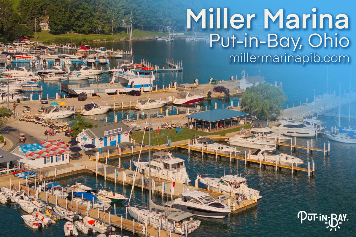 Lake Erie Boaters, 
Miller Marina in Ohio offers public transient dockage with a private club atmosphere &amp; family friendly setting. The location &amp; first class amenities, make this Lake Erie hidden gem a boater's favorite marina. #putinbay
Dock reservations open now: