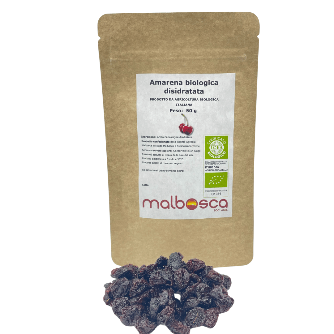 Malbosca's tweet photo. Amarene disidratate: il segreto per dolci speciali! 🍒 Intense, aspre, zero zuccheri aggiunti. Perfette in crostate, muffin, porridge. Sapore concentrato dell'Oltrepò #malbosca #ricette https://t.co/s2QDj4lHsc