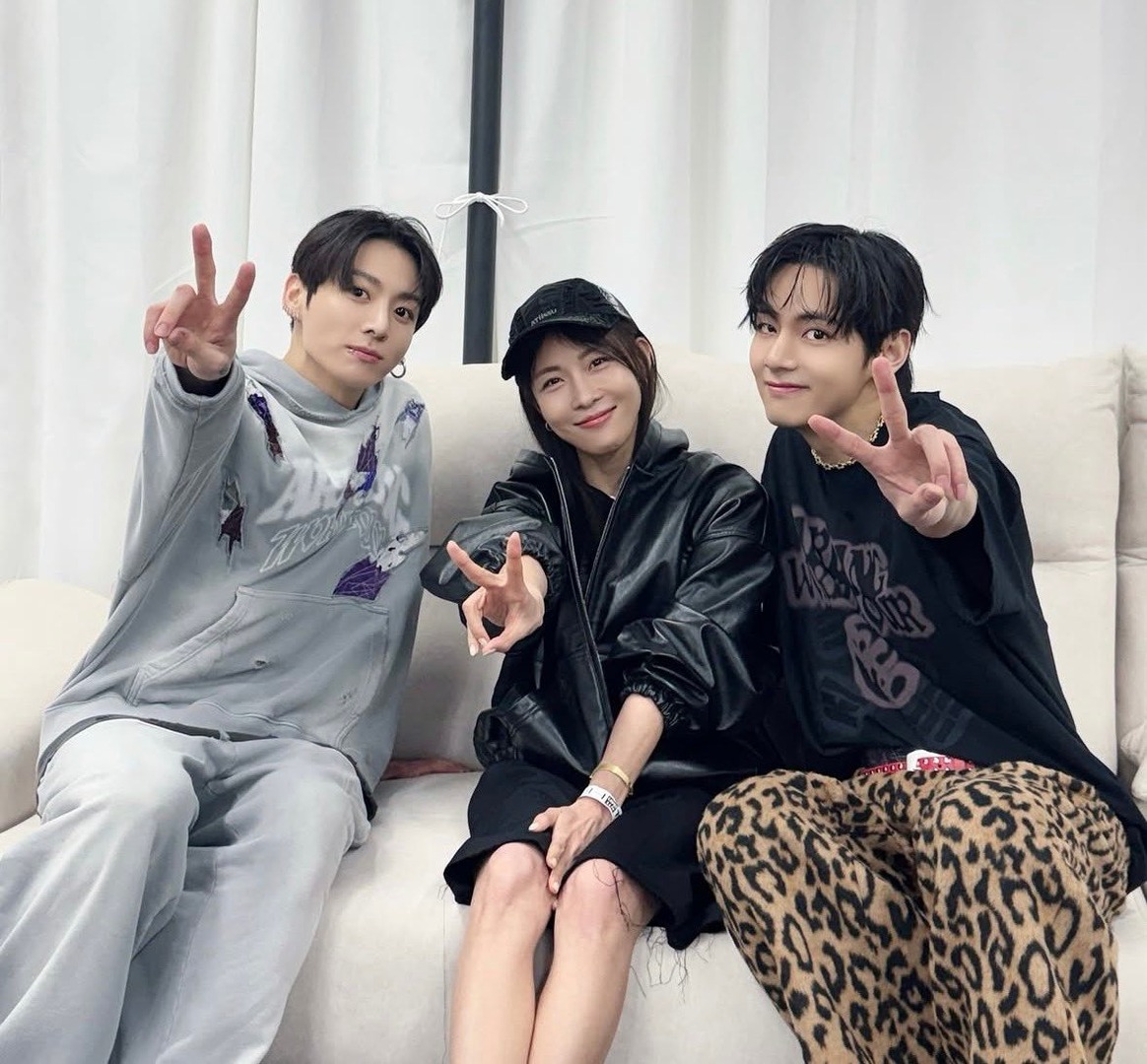 •kdm• Wahhh Ha Jiwon nonton konser BTS 😍💜