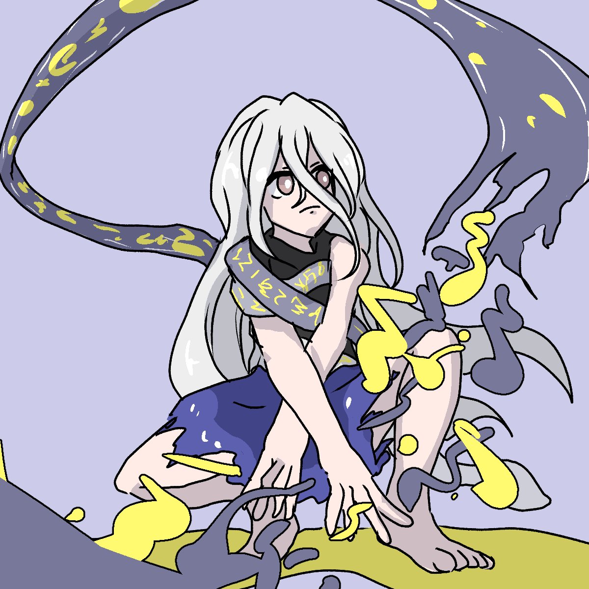 #深夜の真剣お絵描き60分一本勝負