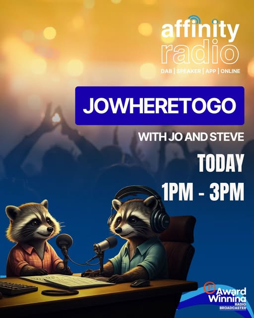 NETheatreGuide's tweet photo. The @Jowheretogo Show returns to @AffinityRadioNE on  Sunday 1-3p.m. with theatre previews of this week's shows at Newcastle @TheatreRoyalNew, @LiveTheatre, @NorthernStage and @PeoplesTheatre - plus lots of music from gigs in our region. https://t.co/huWcaLdzmZ