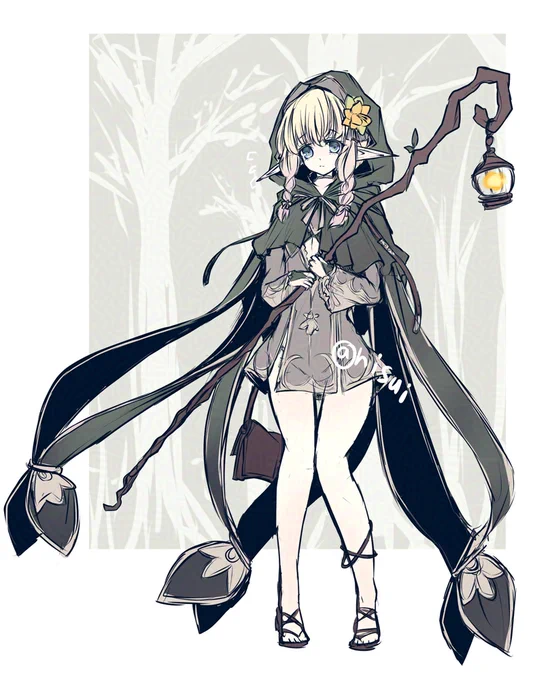 見習いドルイドエルフ