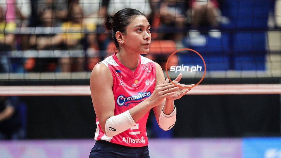 biyayahh's tweet photo. Alyssa with a double digit score (10 points) despite the limited playing time. 

Proud of you palagi, teh ly! Laban lang nang laban sa hamon ng buhay ganern ❤️‍🔥 https://t.co/chyxhcgfyD