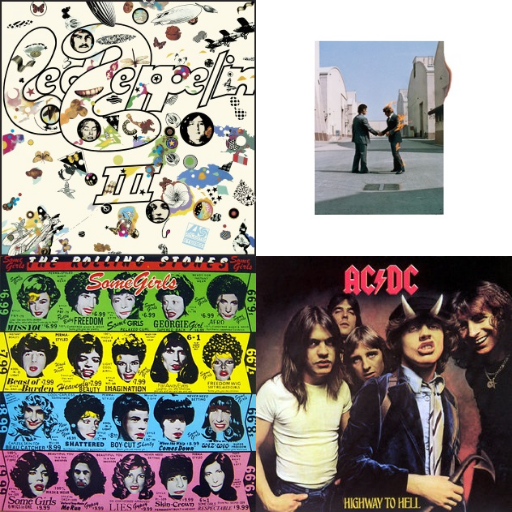 musicalvagabond's tweet image. which of these albums do you like most? 🎸🎹🥁🎶 #NowPlaying #LedZeppelin #PinkFloyd #TheRollingStones #ACDC