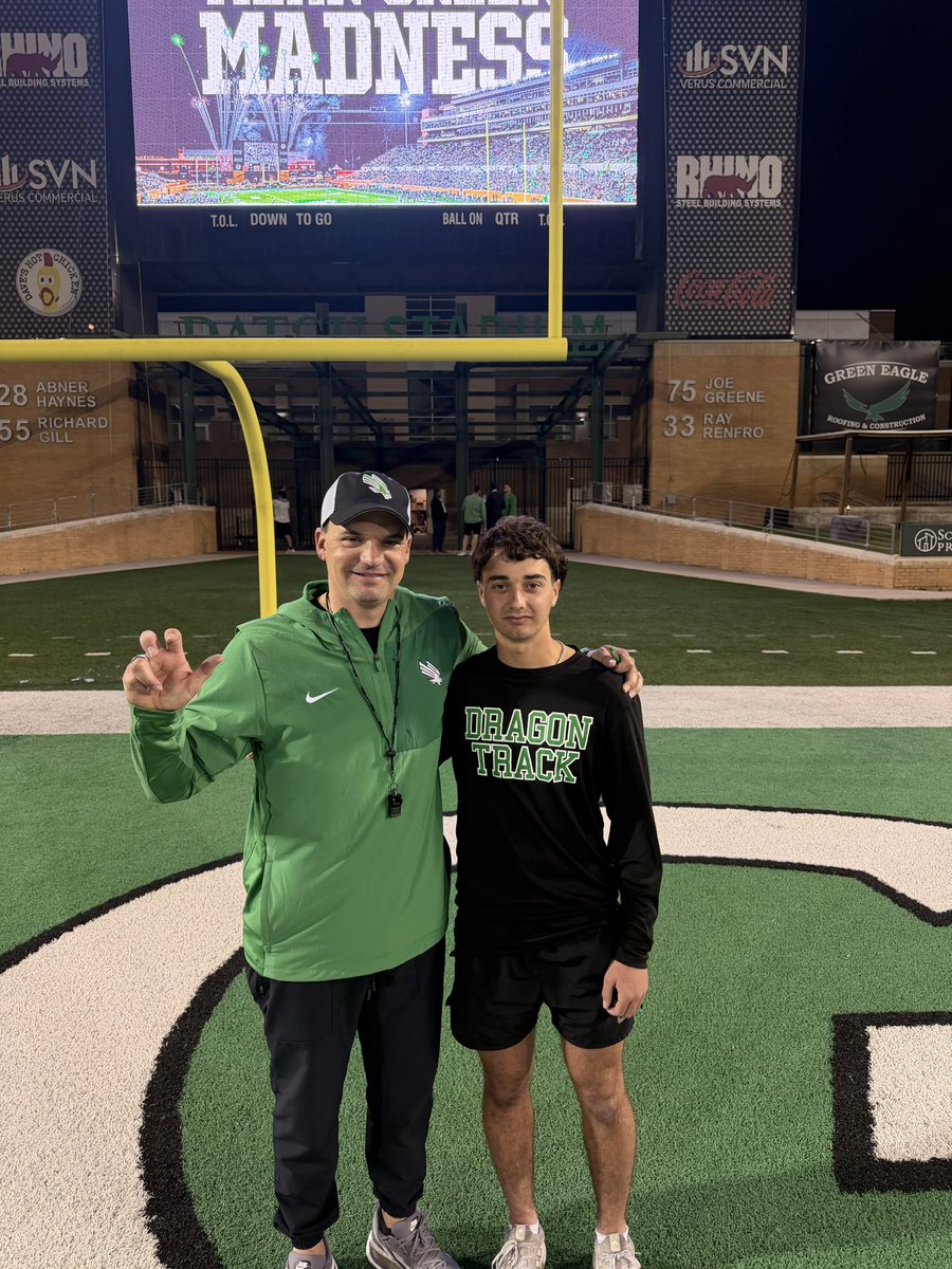 danny_riehl's tweet photo. Thank you @MeanGreenFB for having me out for spring practice. Exited to come watch your spring game and go to your camp.
@SLC_Recruiting @CarrollDragonFB @CoachRaulerson @leemunn87 @BrianSides12 @CoachRazloznik @coachjordan03 @coacherrinjoe @Coach_NealBrown https://t.co/vOFZX4Qkdr