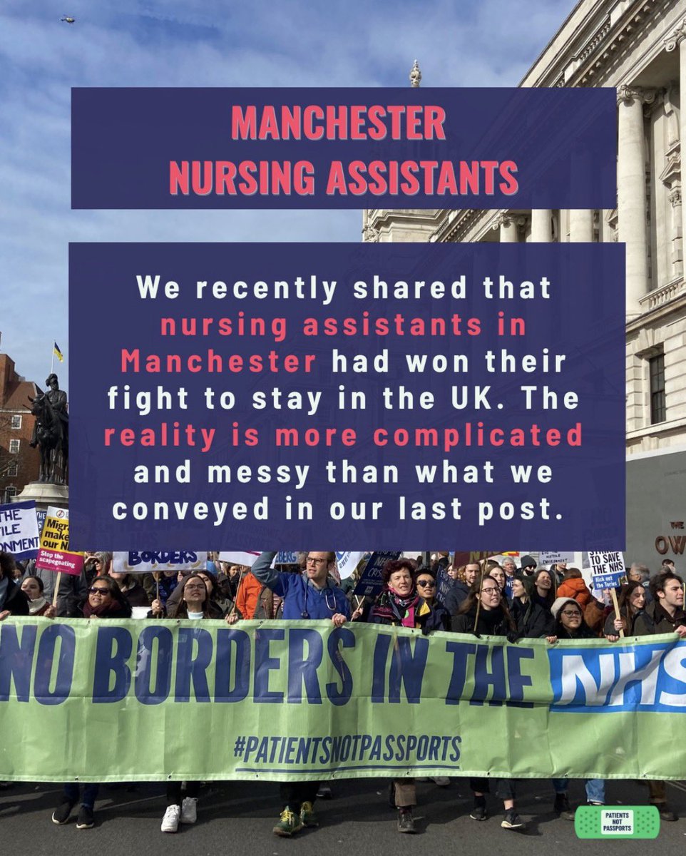 Greater Manchester Patients Not Passports tweet media