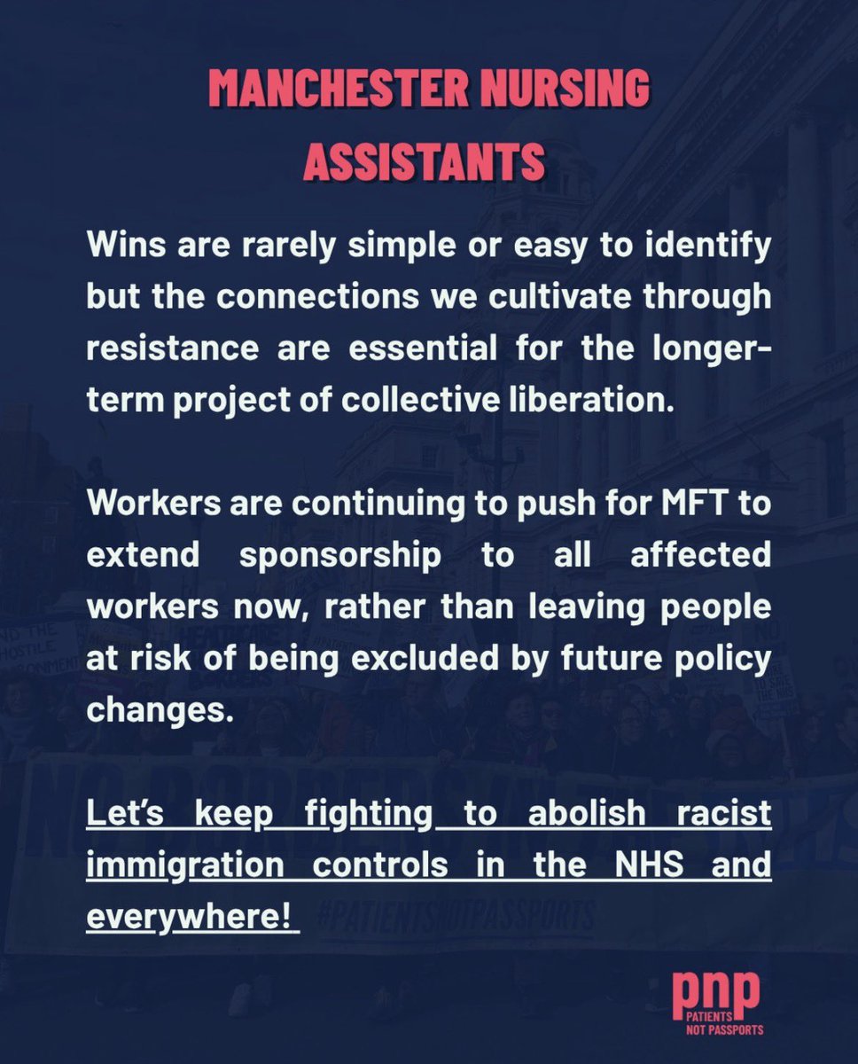 Greater Manchester Patients Not Passports tweet media