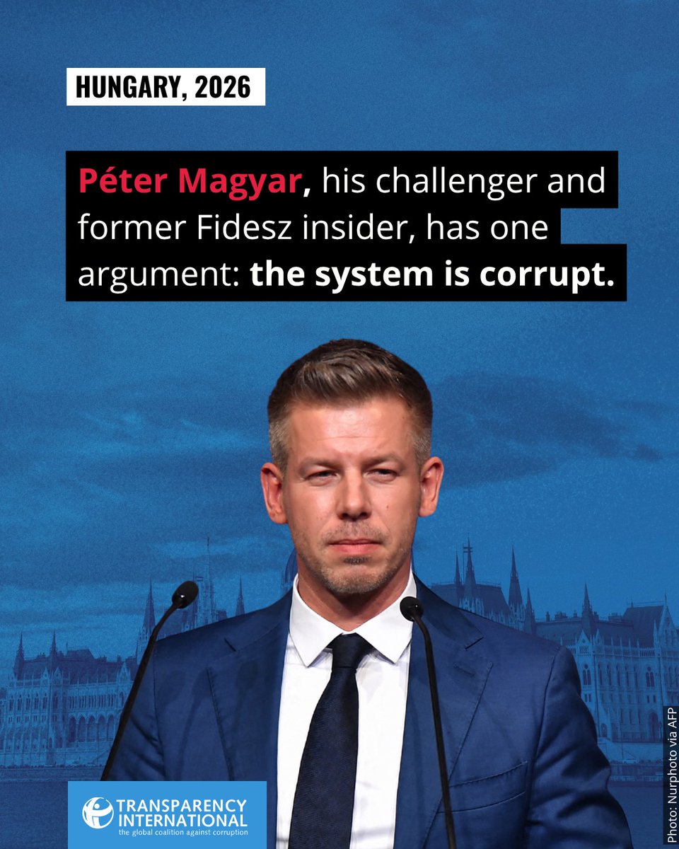 Transparency International tweet media