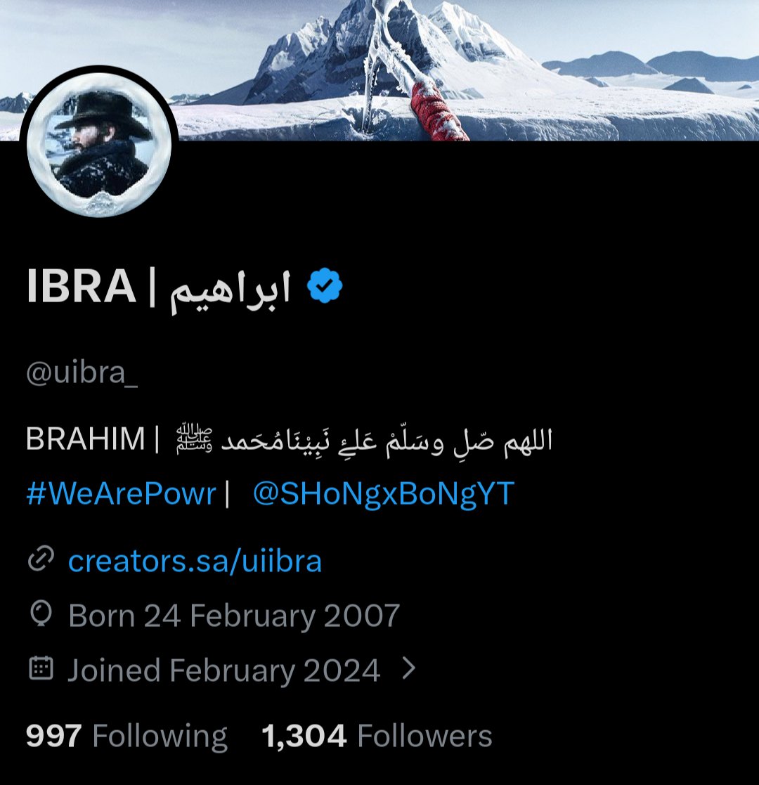 IBRA | ابراهيم tweet media