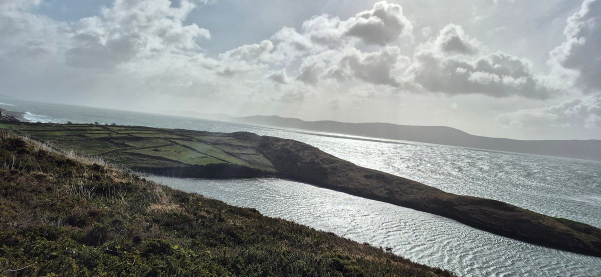 CarolPMurphy's tweet image. A very wild &amp;amp; windy morning for the Bere Island #parkrun #parkwalk. Great to get it done. Thankfully the hailstone showers didn't come 'til afterwards 🥶🤓 #200daysofwalking