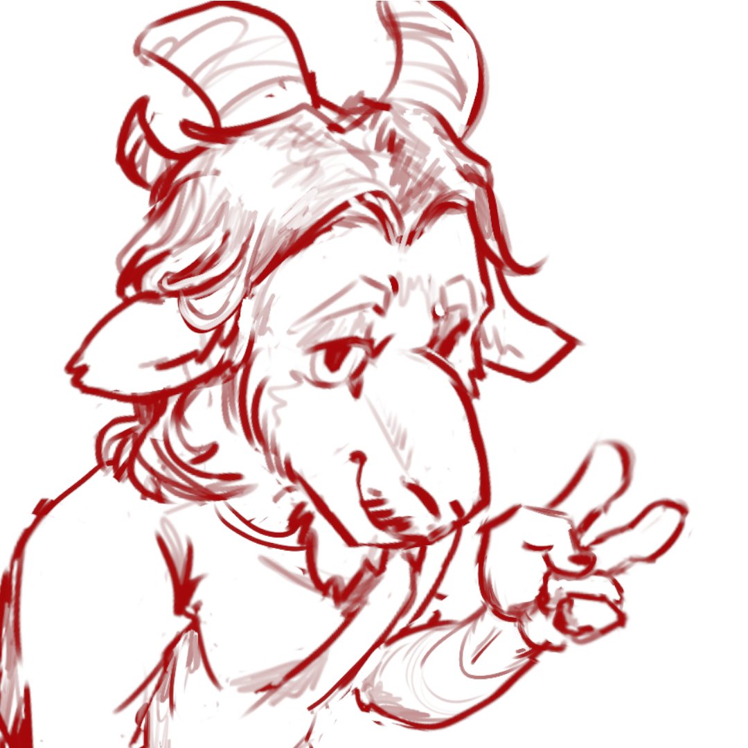 JarredJohnas's tweet photo. WIP of a sketch i did of my sona, thats Jarred.. say hiii~😍
-
-
-
#digitalart #fursona #OC #sketch #goatfurry https://t.co/z1jI94iyCi