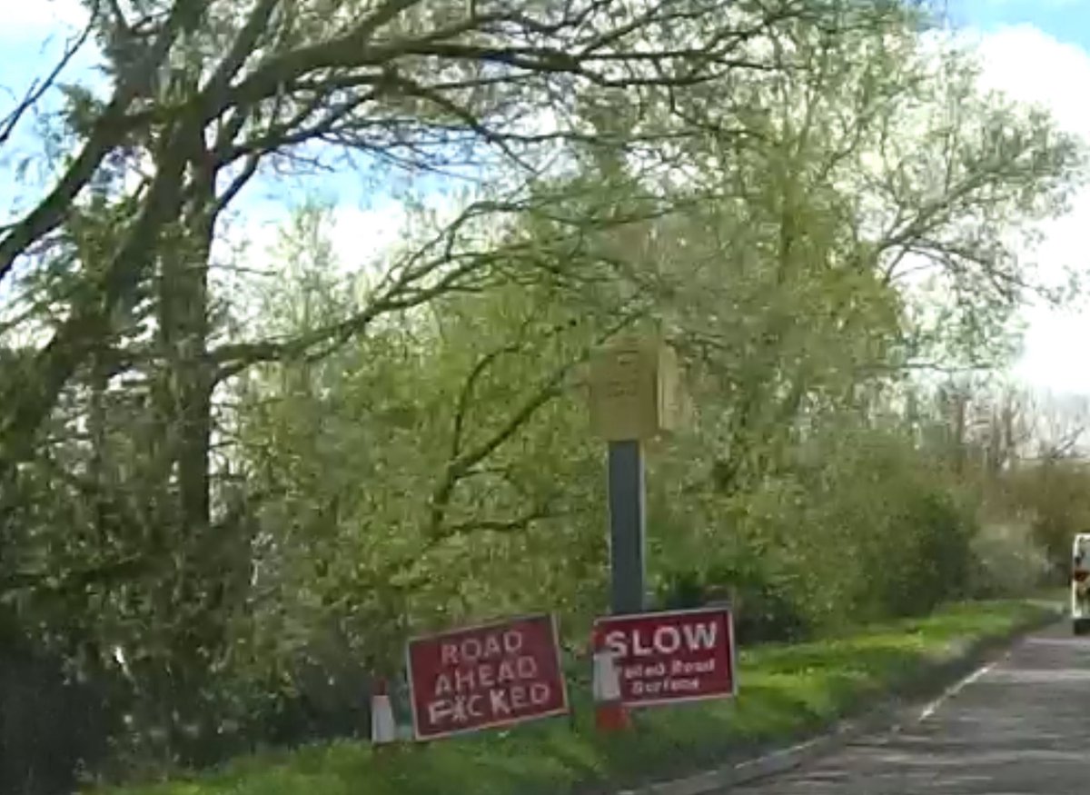 I find the new road signs refreshing accurate